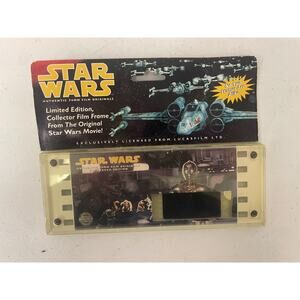 1995 Star Wars Authentic 70mm Film Originals Frame Chewbacca Edition New